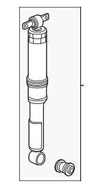 52610TK8A11 - : 2011-17 HONDA ODYSSEY REAR SHOCK ABSORBER for Honda: Odyssey Image