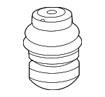 52722SHJA03 - : 2005-2017 Honda Odyssey - Stopper Rear Bump for Honda: Odyssey Image