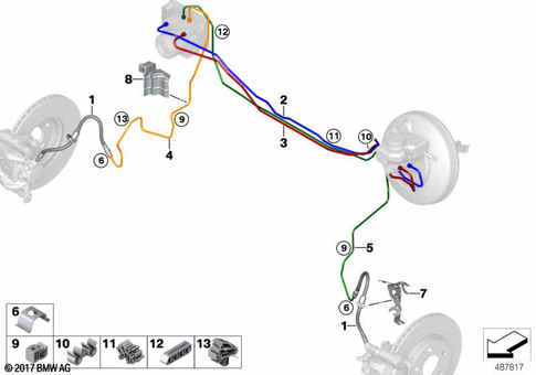 Brake Pipe, Front for 2020 Mini JCW GP #0