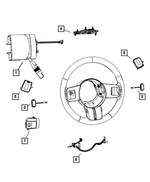 56046097AA - Electrical: Evic Switch for Chrysler: 300 | Jeep: Wrangler Image