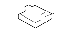 AD1361 - Suspension: Motorcraftâ„¢ Front Bracket Bumper for Ford Image
