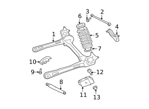 Shocks & Struts for 2010 Dodge Grand Caravan #0
