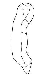 12546662 - Body: Release Handle for Chevrolet: Blazer | GMC: Jimmy Image