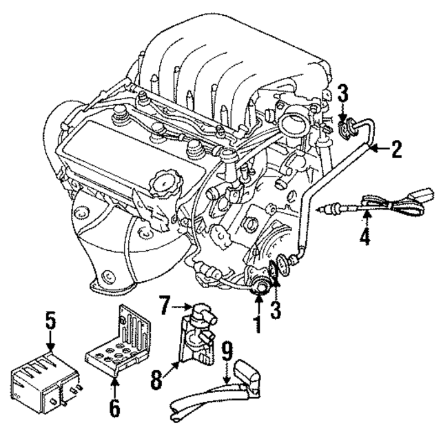 4287646AD - Emission System: Egr Valve for Mopar Image