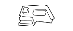 690370R030 - Body: Lock Cover for Toyota Image