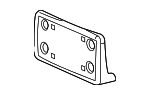 15197889 - Body: License Bracket for Chevrolet: Silverado 1500, Silverado 1500 Classic, Silverado 1500 HD, Silverado 1500 HD Classic, Silverado 2500, Silverado 2500 HD, Silverado 2500 HD Classic, Silverado 3500, Silverado 3500 Classic, Silverado 3500 HD Image