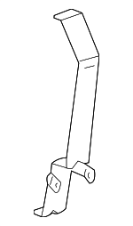 15124949 - Body: Bumper Cover Side Support for Chevrolet: Silverado 1500, Silverado 1500 Classic, Silverado 1500 HD, Silverado 1500 HD Classic, Silverado 2500, Silverado 2500 HD, Silverado 2500 HD Classic, Silverado 3500, Silverado 3500 Classic, Silverado 3500 HD Image