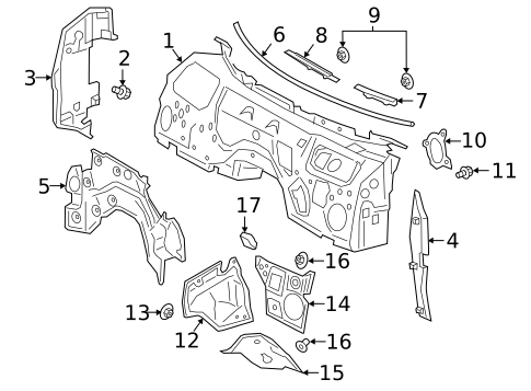 Cowl for 2023 Toyota GR Supra #0