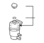 MN101937 - Steering: Reservoir Assembly for Mitsubishi: Lancer, Outlander Image