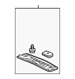 83260SCVA02ZA - Body: Rear Trim Panel for Honda: Element Image