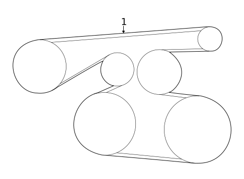 Belts for 2004 Toyota RAV4 #0