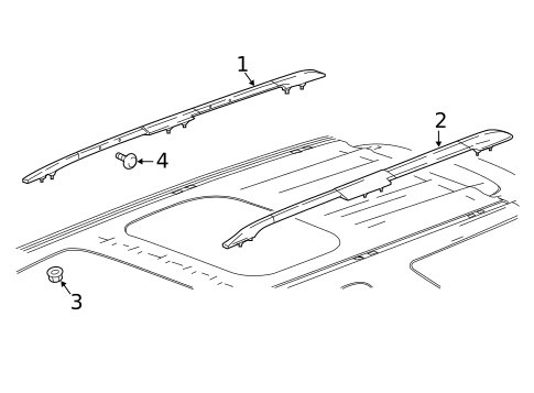Luggage Carrier for 2022 Chevrolet Traverse #0
