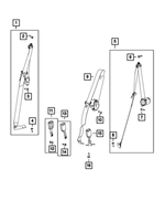 6513691AA - : Screw for Jeep: Grand Cherokee L Image