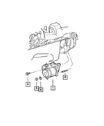 6506151AA - Electrical: Double Ended Stud for Mopar Image