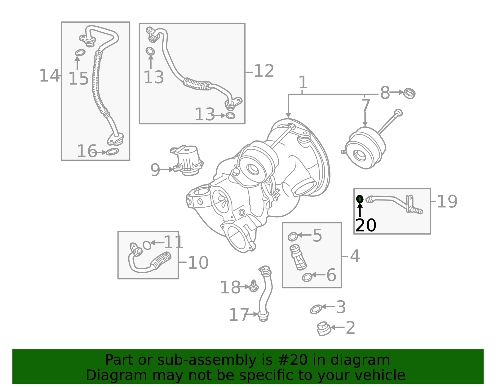 Genuine Audi WHT-007-923 | Pipe O-Ring | FREE Shipping on Most Orders ...
