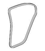 15878955 - : Door Weather-Strip for Chevrolet: Malibu Image