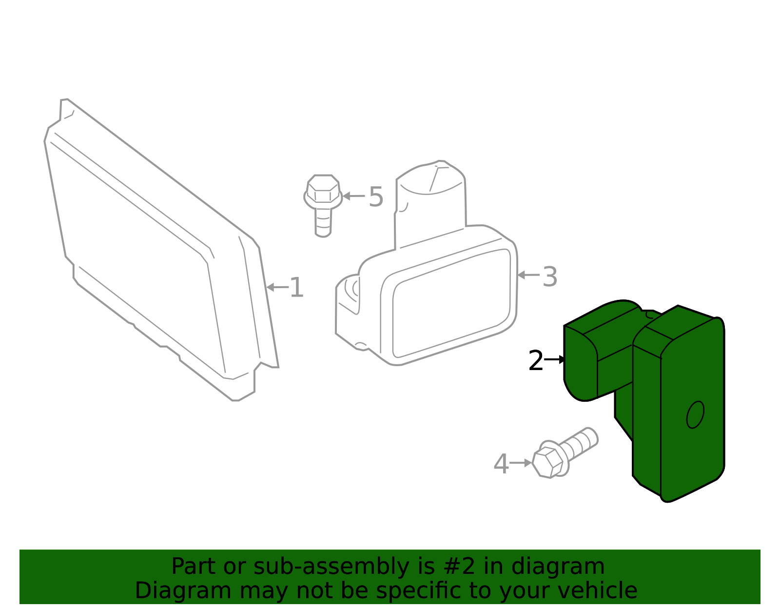 Mercedes-Benz Suspension Height Sensor - Replacement For CLS, E, GL, GLE, GLS, ML Class Models