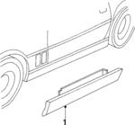 10288347 - Body: Rocker Molding for GM Image