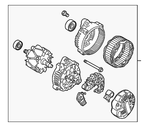 373002G800 - Electrical: Alternator for Kia: Sorento Image
