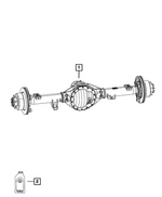 68545321AB - : Rear Complete Axle Assembly for Mopar Image