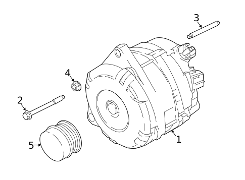 Alternator/Generator & Related Components for 2022 Ford Expedition #0