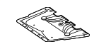 2948858101 - Body: Center Shield for Mercedes-Benz Image