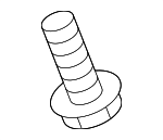 N90698605 - : Lower Column Cover Bolt for Audi: A8 Quattro, Q8, RS Q8, S8, SQ8 Image