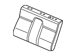 82127TR2A01 - Body: Seat Back Pad for Honda: Civic Image