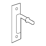 KB3Z5277A - : 2019-2023 Ford Ranger - Front Bracket for Ford: Ranger Image