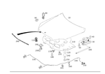 2048801157 - Detachable Parts: Hood for Mercedes-Benz Image