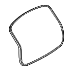 51765A45FA8 - : Body Weather-Strip for Mini: Countryman Image