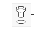 11537793373 - Cooling System: Reservoir Tank Screw for BMW Image