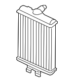17118672237 - Cooling System: Auxiliary Radiator for BMW Image