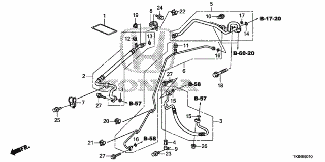 A/C Hoses - Pipes for 2012 Honda Odyssey #0