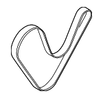 252122E820 - : Serpentine Belt for Hyundai: Elantra, Elantra Coupe, Elantra GT, Tucson Image