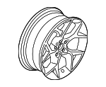 36116789145 - : Wheel, Alloy for BMW: X1 Image