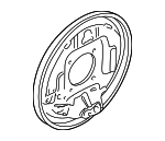 440308Z300 - Brakes: Backing Plate for Nissan: Frontier, Xterra Image