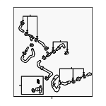 5C0122101AB - : Radiator Hose for Volkswagen: Passat Image