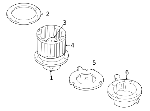 Motors, Core, Case & Related Components for 2006 Mercury Mariner #0