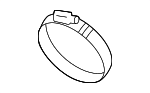 N0245056 - Engine: Intake Pipe Clamp for Audi Image