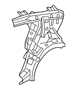 71601F2000 - Body: Inner Quarter Panel for Hyundai Image