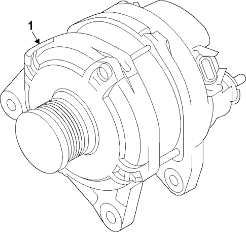 Alternator for 2018 Nissan Kicks #0