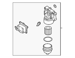263002MHA5 - : Filter Assembly for Kia: Carnival, Sorento, Sportage Image