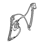 51337193455 - Body: Window Regulator for BMW: 328i, 328i xDrive, 328xi, 335d, 335i, 335i xDrive, 335is, 335xi, M3 Image
