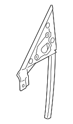 51337119068 - Body: Guide Channel for BMW: 328i, 328i xDrive, 328xi, 335i, 335i xDrive, 335is, 335xi, M3 Image