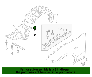 Clips En Pluggen Mazda (B45A56146A,90118Wb048