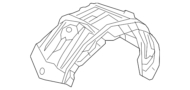 N243-56-130A - Rear Fender Liner - 2016-2025 Mazda MX-5 Miata