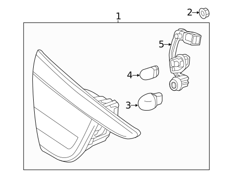 Backup Lamps for 2017 Buick Verano #0