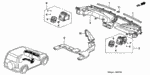 77631S9A003 - Interior/Bumper: BUSH, OUTLET for Honda Image