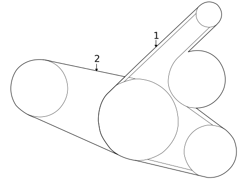 Belts & Pulleys for 2005 Scion xB #0